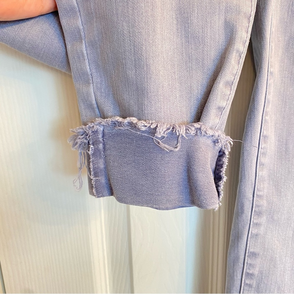 Celebrity Pink Jeans, Size:11 (30), In the Color Gray, Frayed Hem, Skinny ankle - Picture 7 of 12